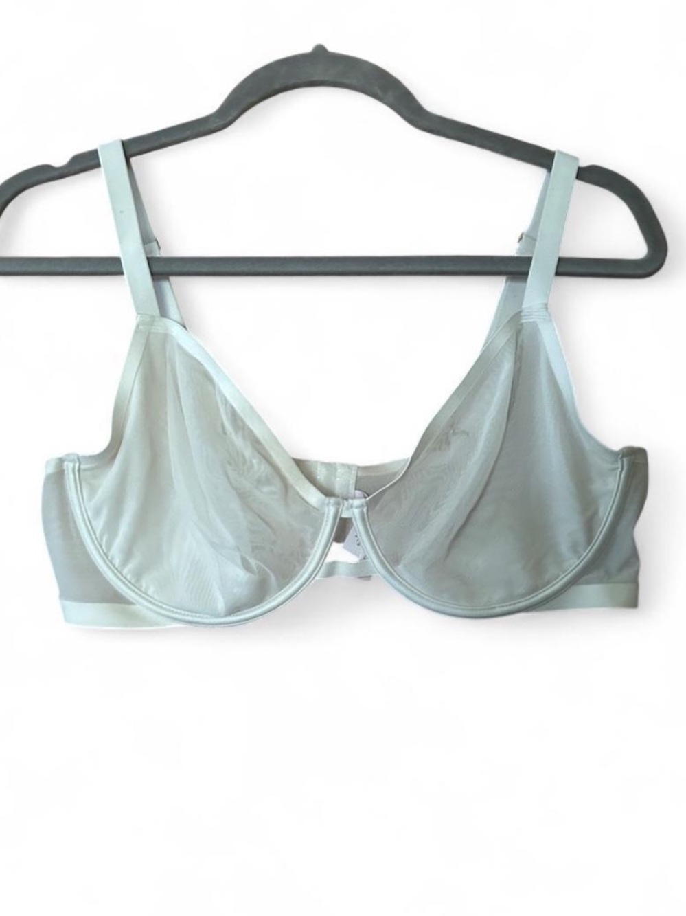 White Mesh Underwire Bra - Women Intimates & Sleepwear